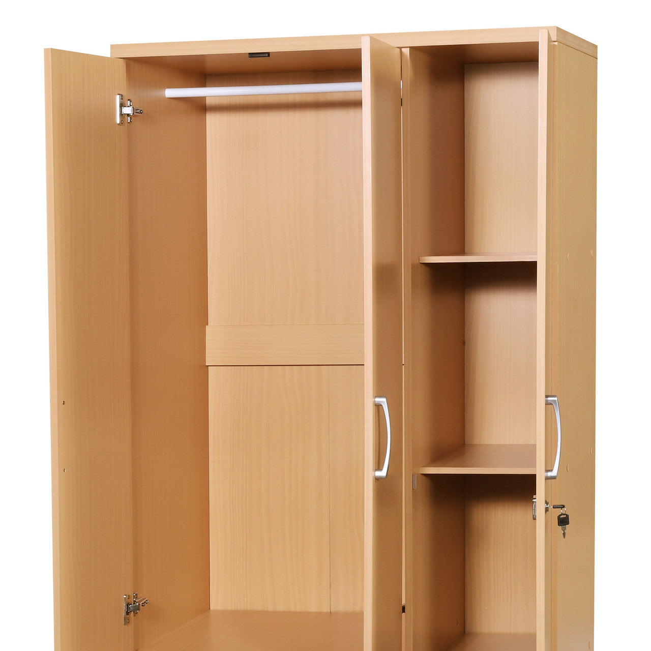 Go Green Woods Symphony Wardrobe Armoire Closet with Two Drawers