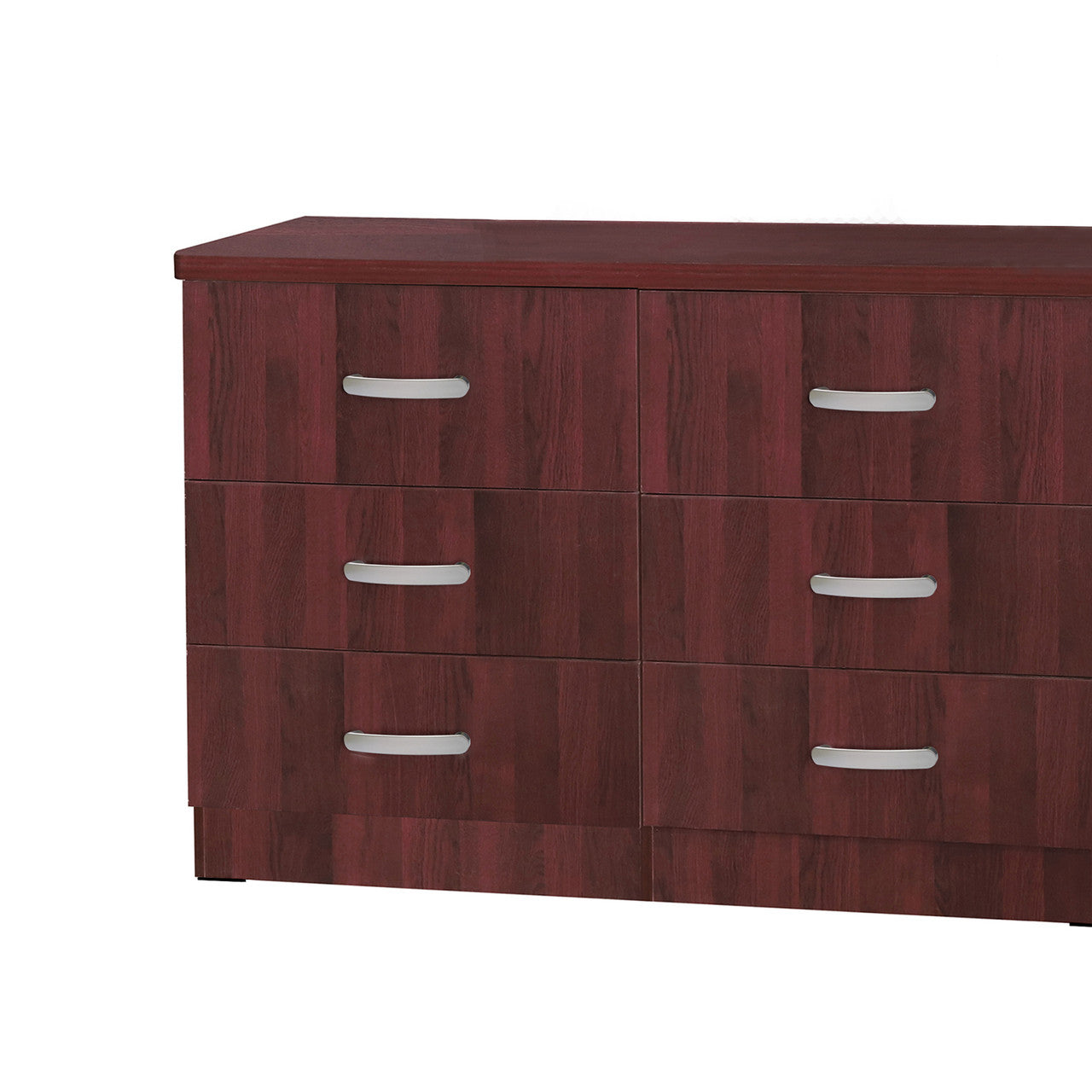 Go Green Woods Megan Wooden 6 Drawer Double Dresser