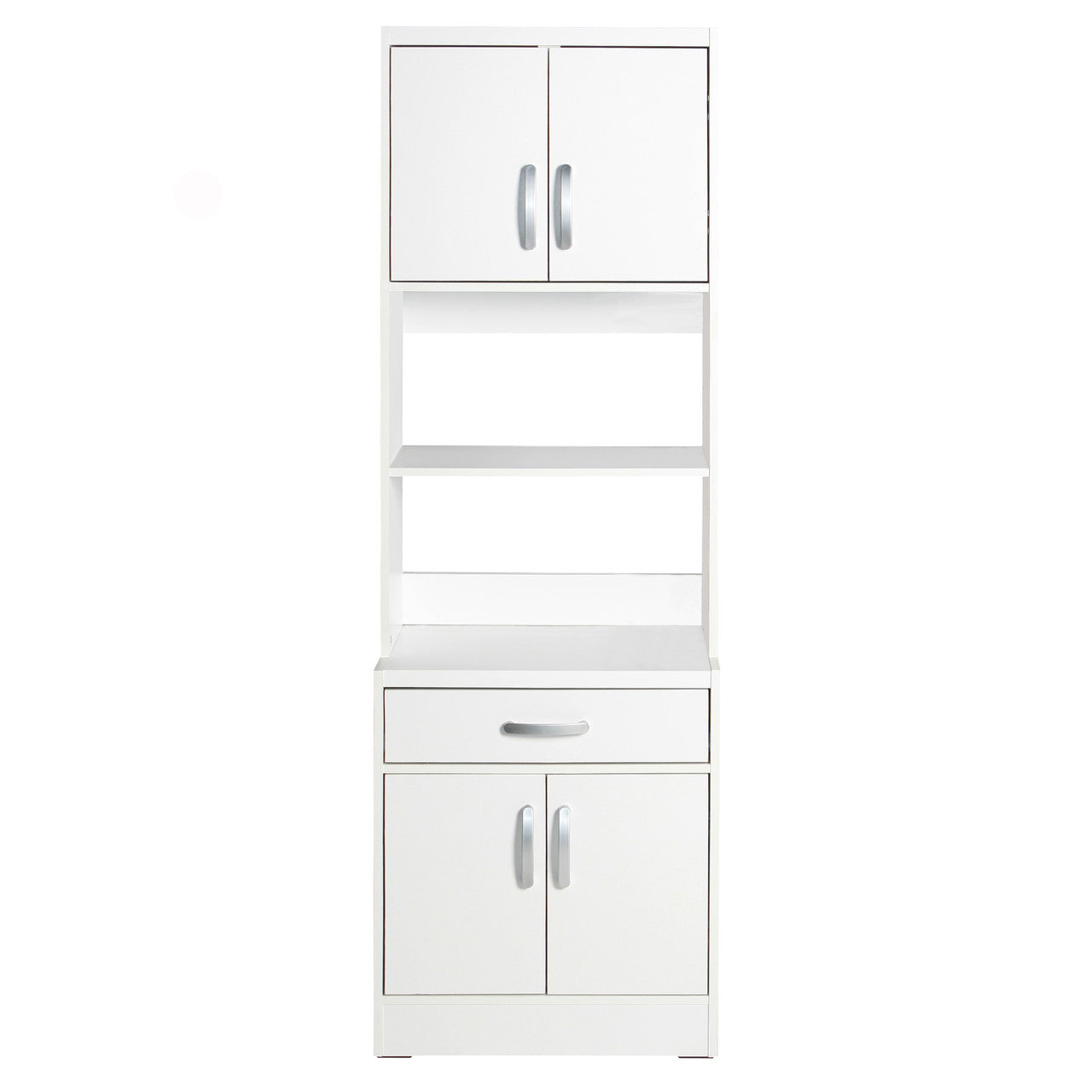 Go Green Woods Shelby Tall Wooden Kitchen Pantry