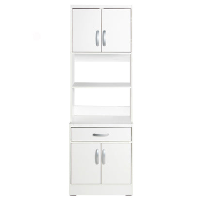 Go Green Woods Shelby Tall Wooden Kitchen Pantry
