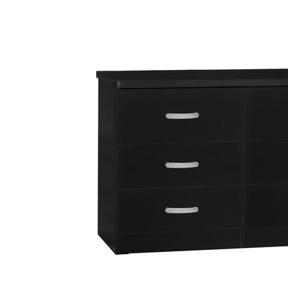 Go Green Woods Megan Wooden 6 Drawer Double Dresser