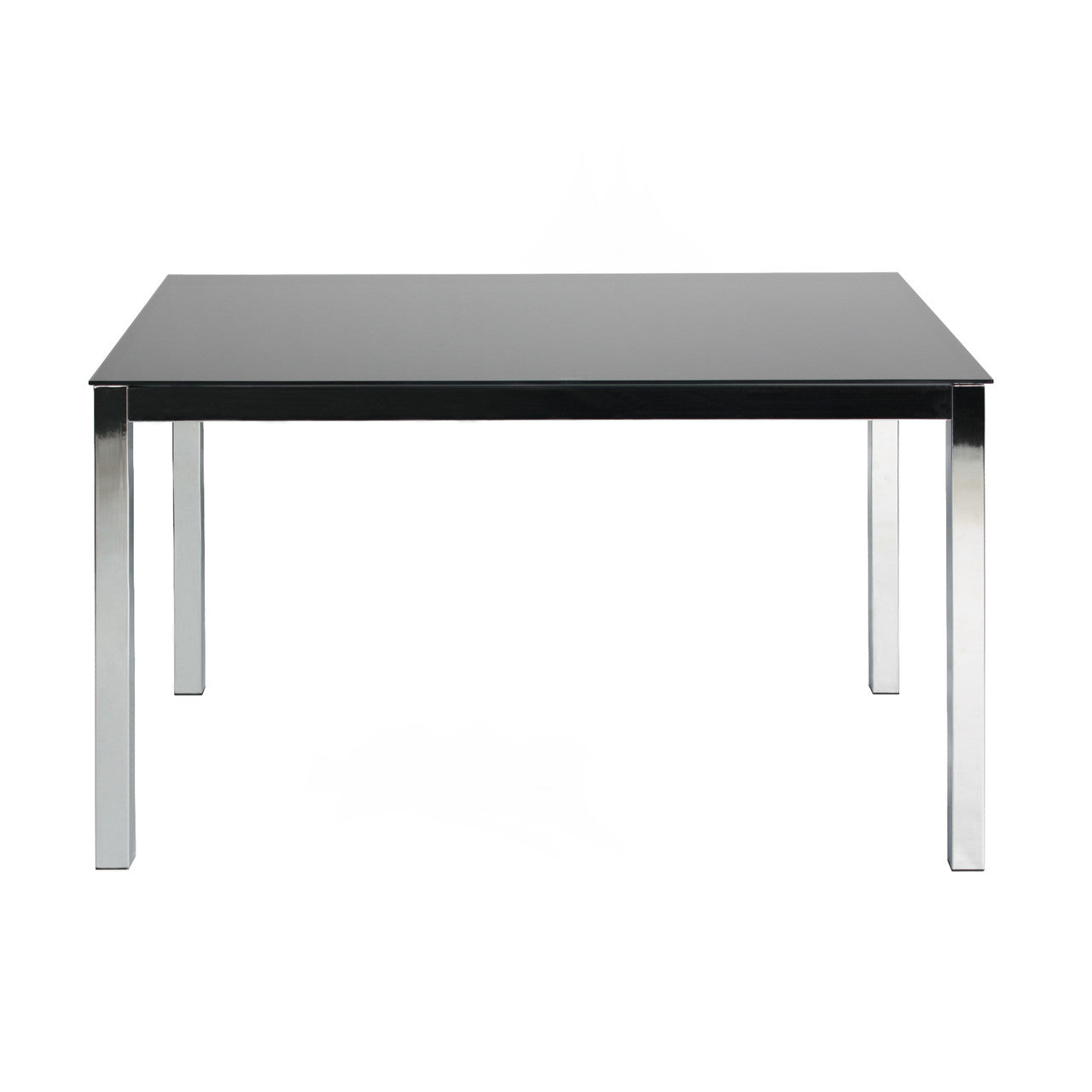 Go Green Woods Elliott Tempered Glass Metal Dining Table
