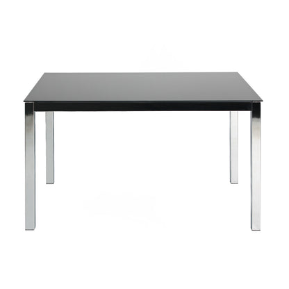 Go Green Woods Elliott Tempered Glass Metal Dining Table