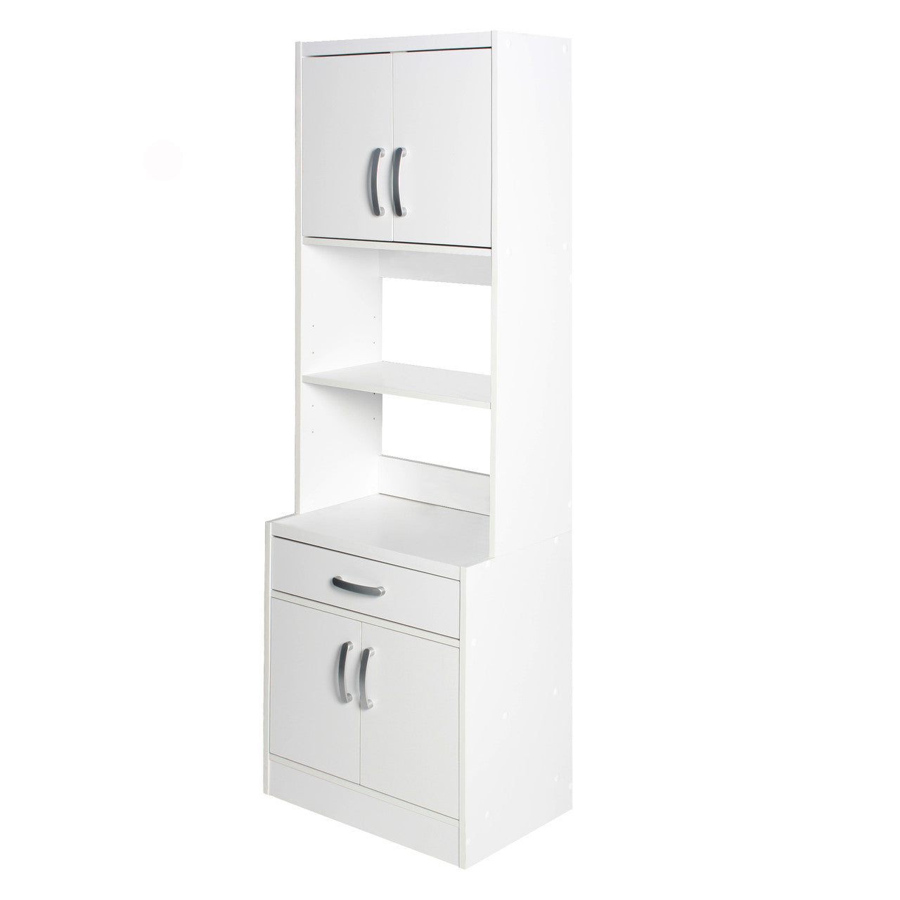 Go Green Woods Shelby Tall Wooden Kitchen Pantry