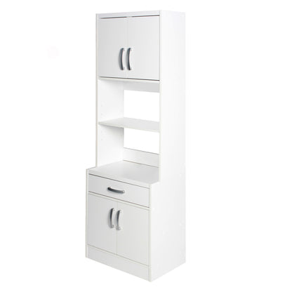 Go Green Woods Shelby Tall Wooden Kitchen Pantry