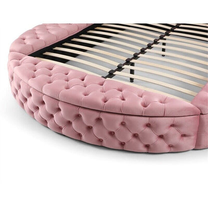 Go Green Woods Elizabeth Velvet Queen Bed