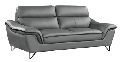 Celestial Genuine Leather Loveseat