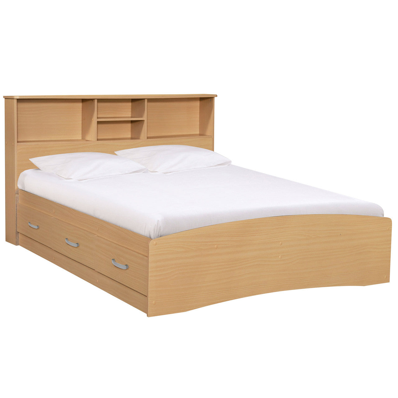 Go Green Woods California Wooden Full Captains Bed