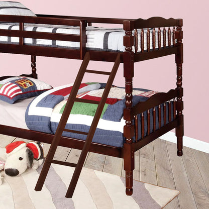 Go Green Woods Charlotte Twin Over Twin Solid Wood Bunk Bed