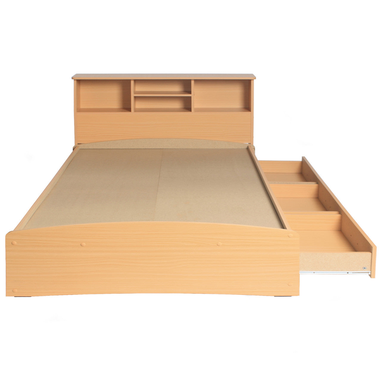 Go Green Woods California Wooden Full Captains Bed