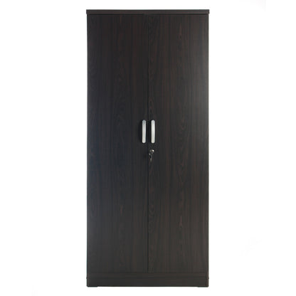 Go Green Woods Harmony Wood Two Door Armoire Wardrobe Cabinet