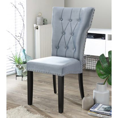 Go Green Woods La Costa Velvet Tufted Dining Chair Set of 2