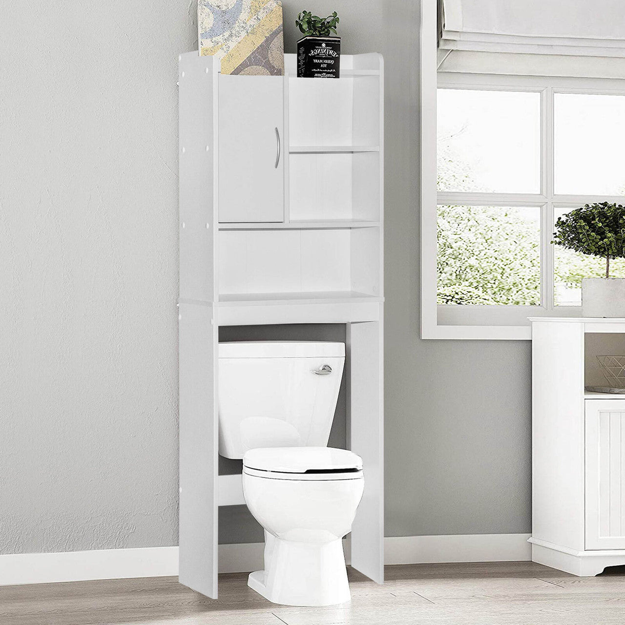 Go Green Woods Ace Over the Toilet Storage Cabinet