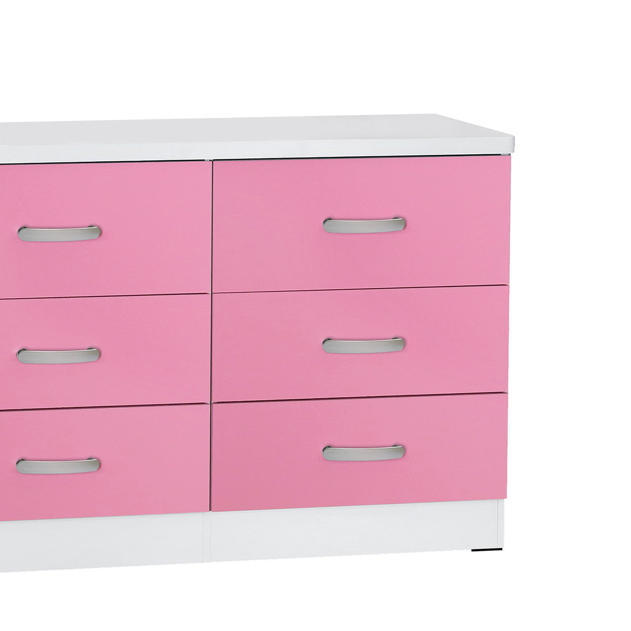 Go Green Woods Megan Wooden 6 Drawer Double Dresser