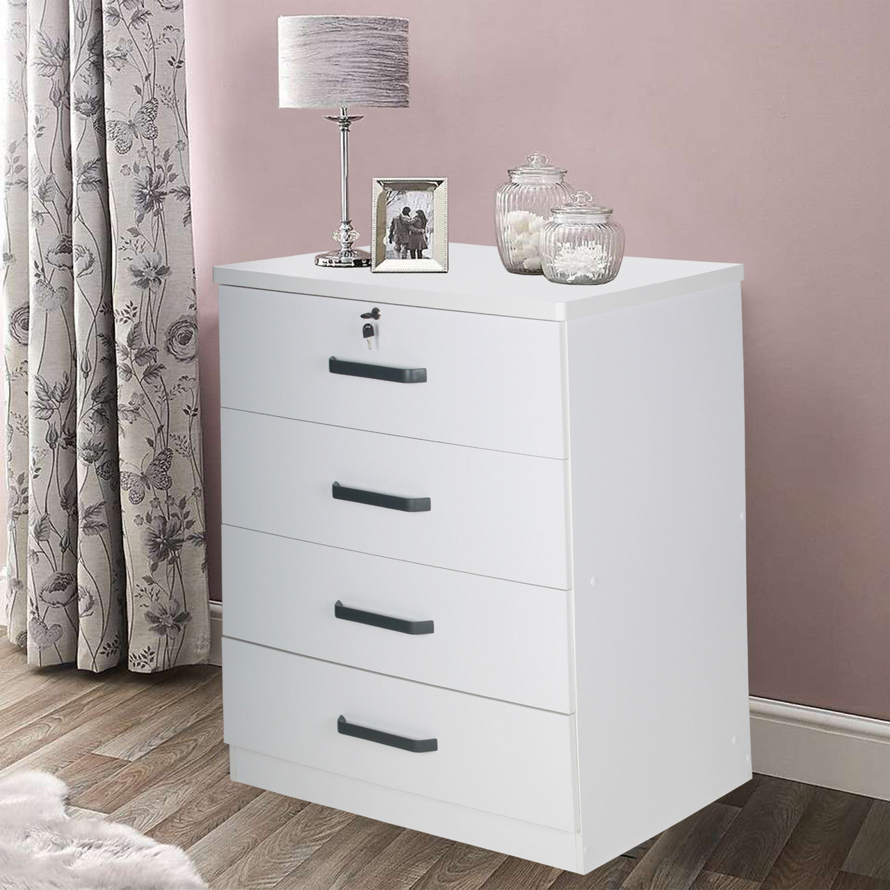 Go Green Woods Liz Super Jumbo 4 Drawer Storage Chest Dresser