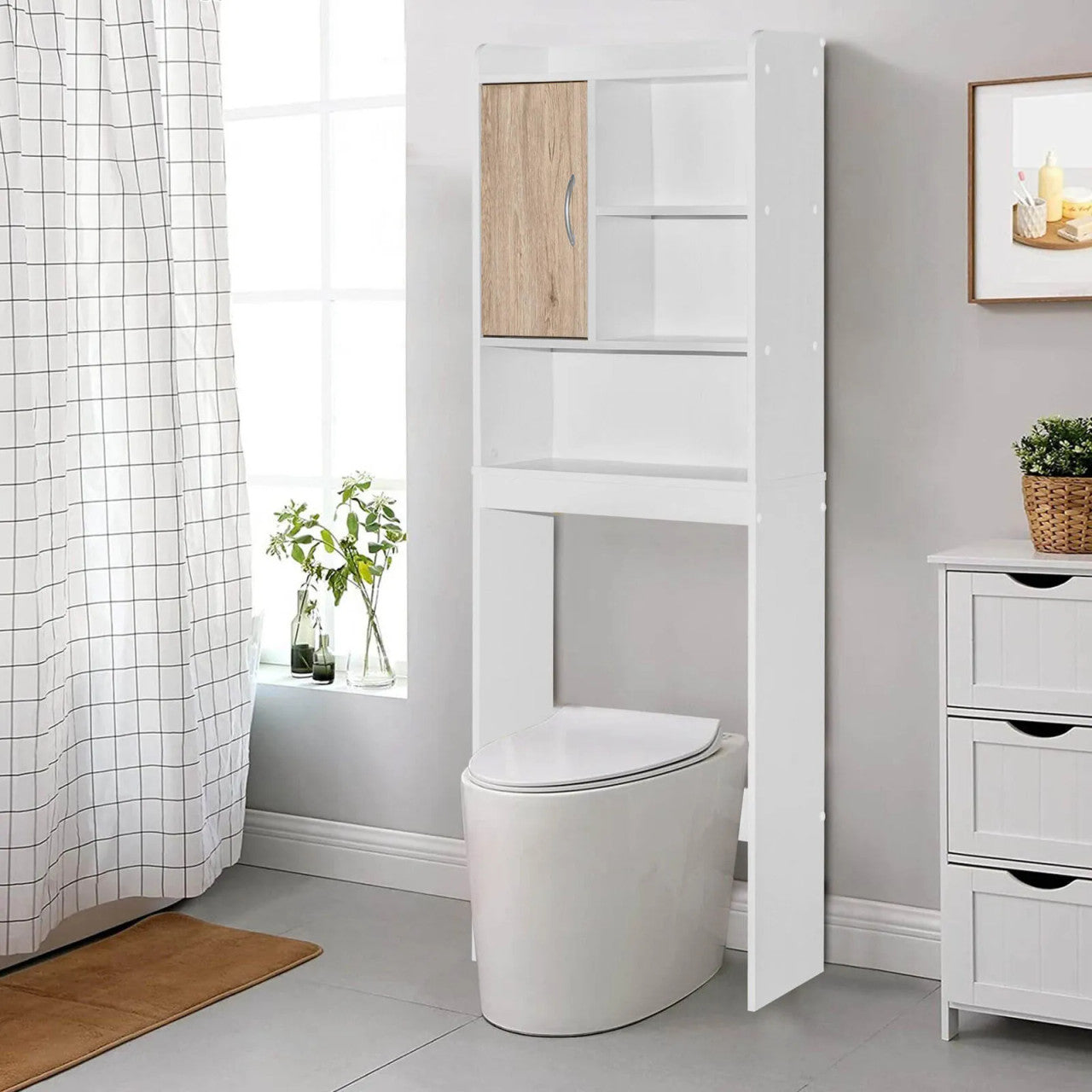 Go Green Woods Ace Over the Toilet Storage Cabinet