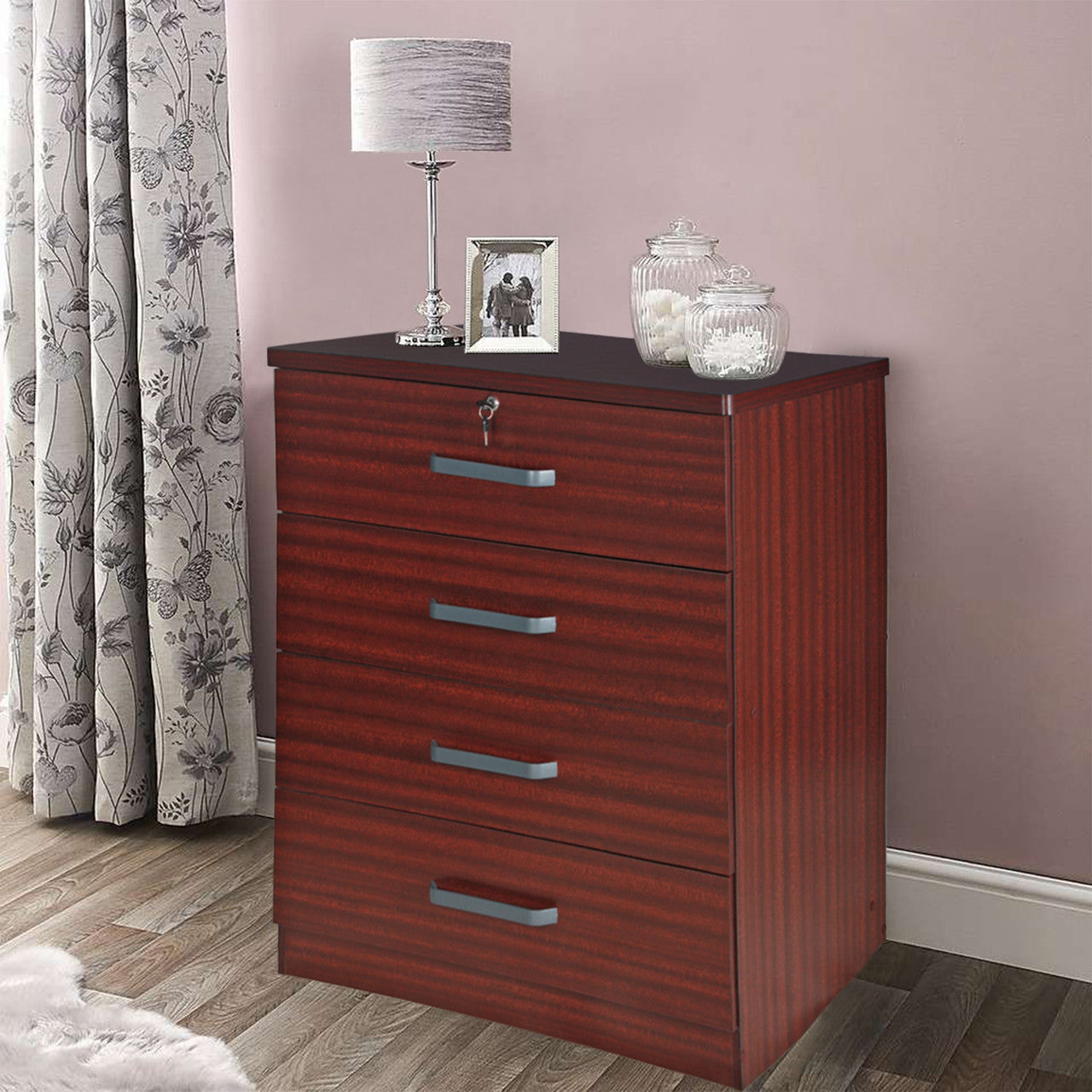 Go Green Woods Liz Super Jumbo 4 Drawer Storage Chest Dresser