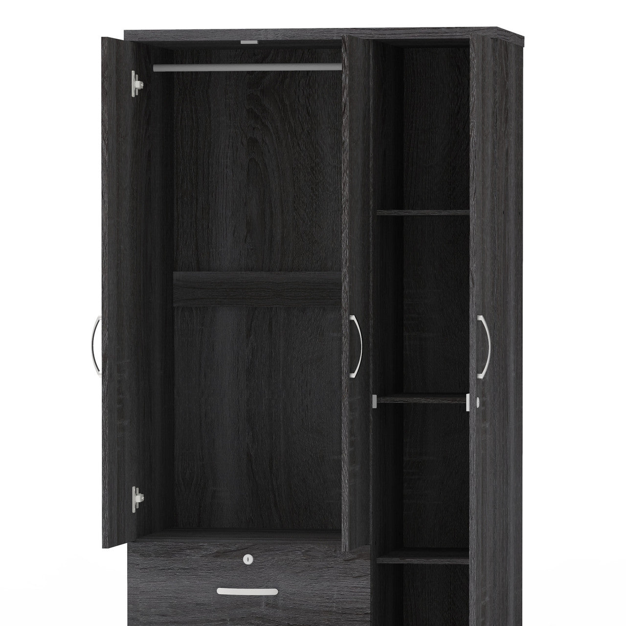 Go Green Woods Symphony Wardrobe Armoire Closet with Two Drawers