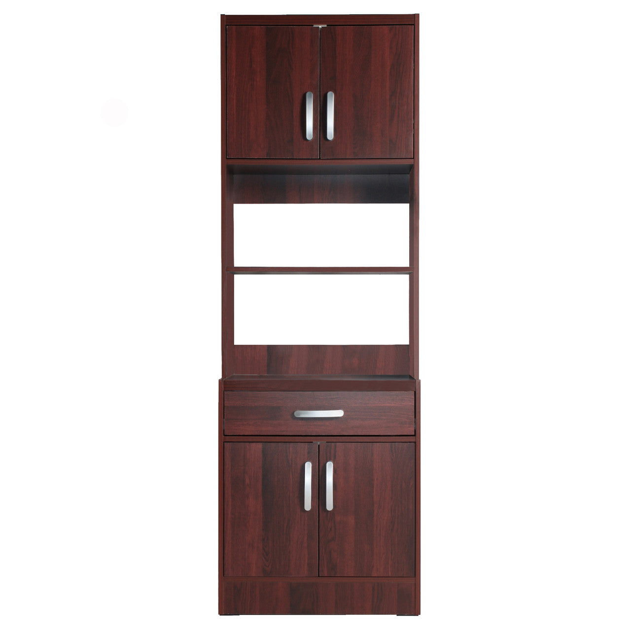 Go Green Woods Shelby Tall Wooden Kitchen Pantry