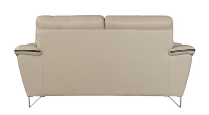 Enchantia Genuine Leather Loveseat