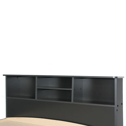 Go Green Woods California Wooden Full Captains Bed