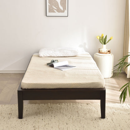 Go Green Woods Stella Solid Pine Wood Twin Platform Bed Frame