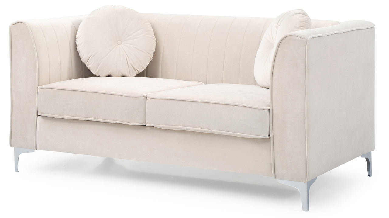 Ivory Delight Loveseat