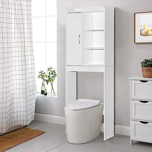 Go Green Woods Ace Over the Toilet Storage Shelf