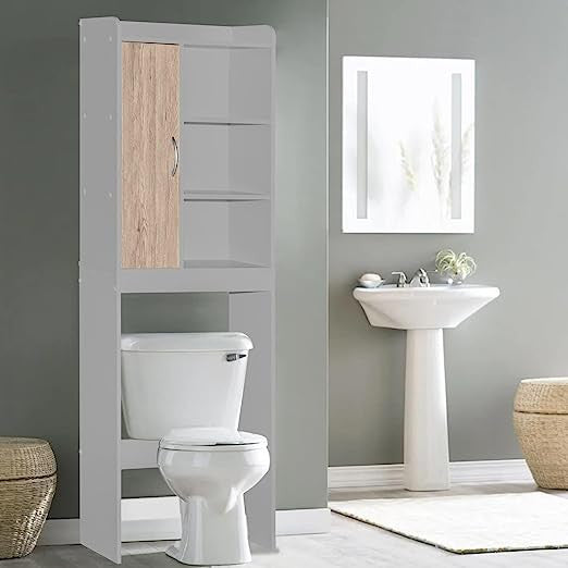 Go Green Woods Ace Over the Toilet Storage Shelf