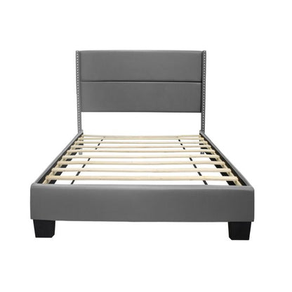Go Green Woods Giulia Faux Leather Upholstered Twin Platform Bed