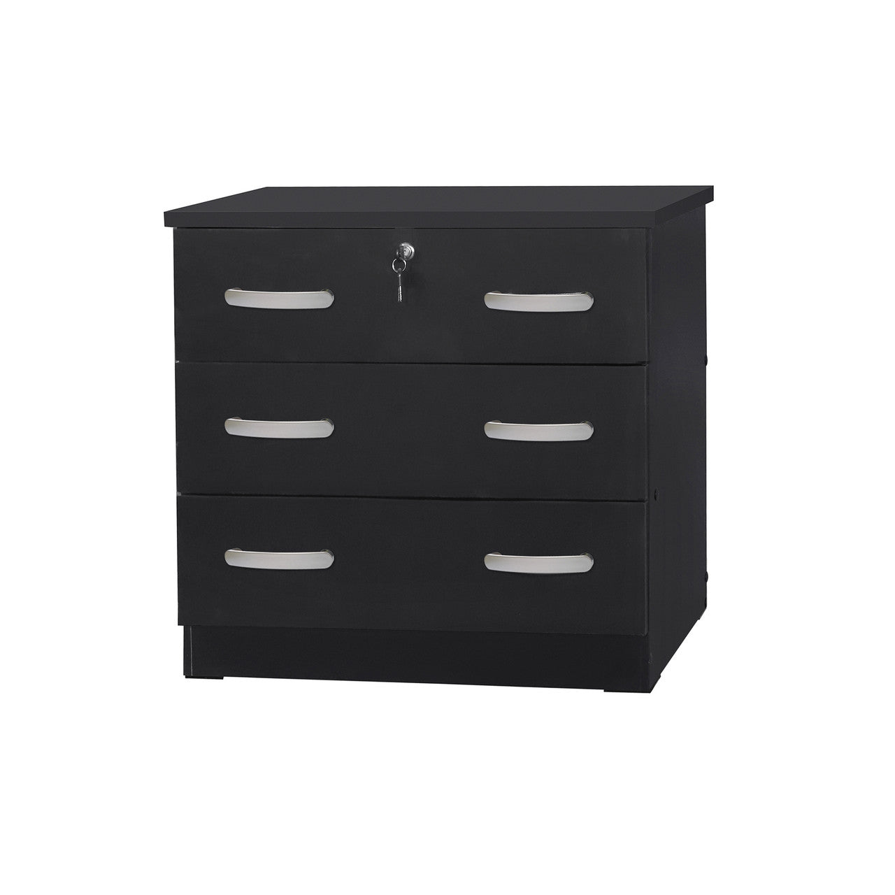 Go Green Woods Cindy Wooden 3 Drawer Chest Bedroom Dresser