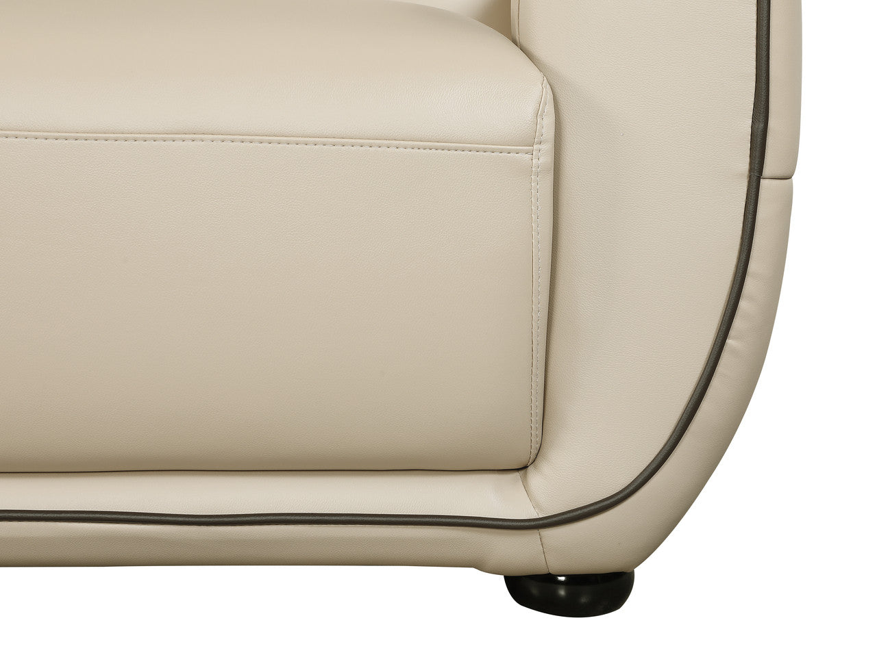 Nova Genuine Leather Loveseat