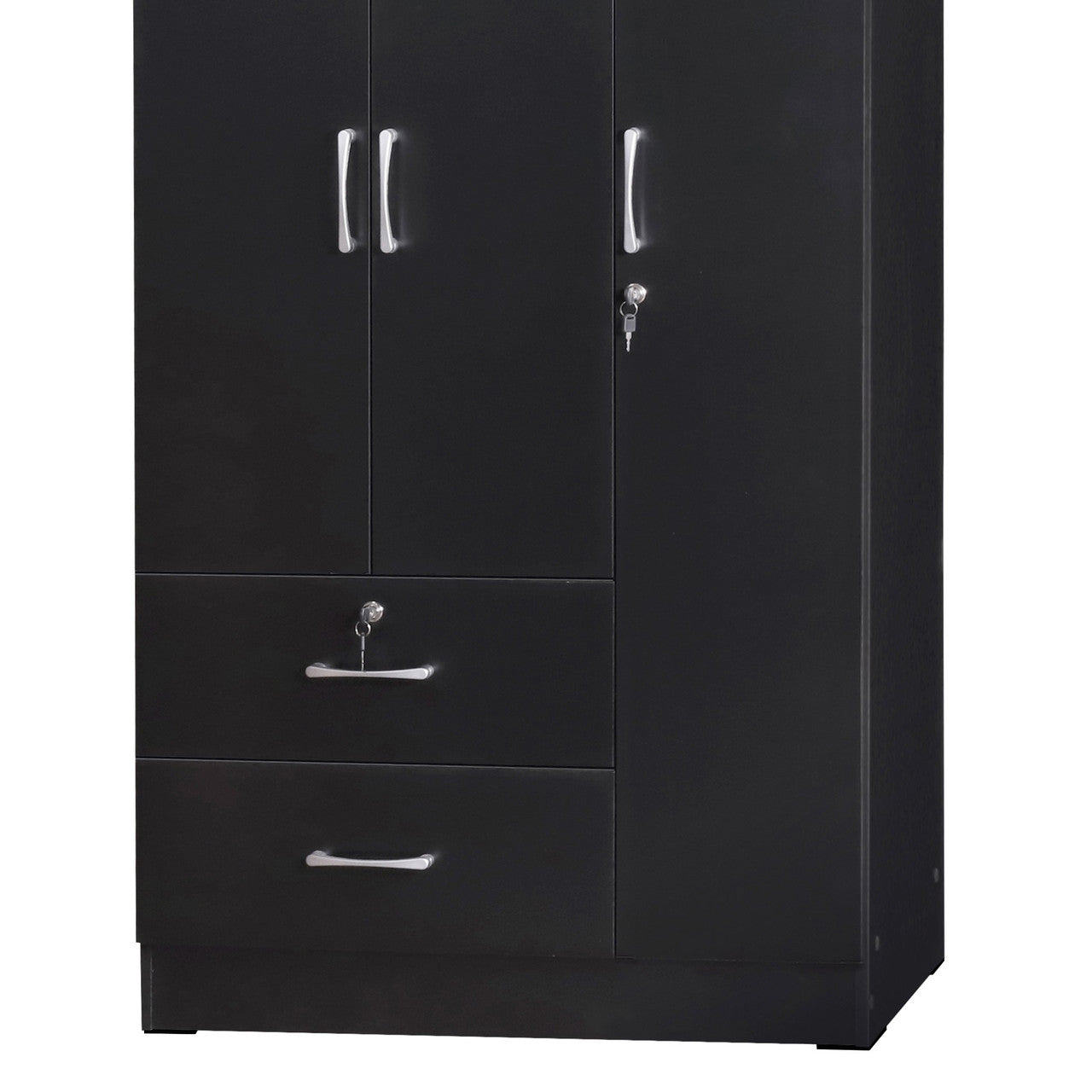 Go Green Woods Symphony Wardrobe Armoire Closet with Two Drawers