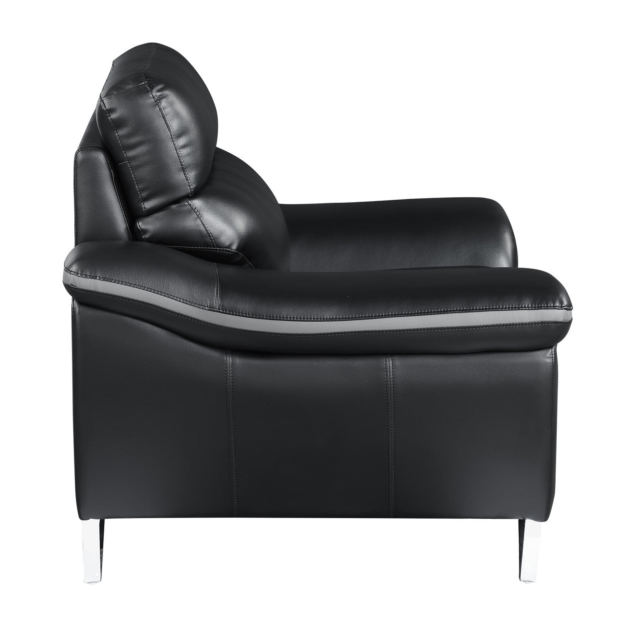 Seraphina Genuine Leather Loveseat