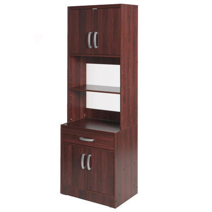 Go Green Woods Shelby Tall Wooden Kitchen Pantry