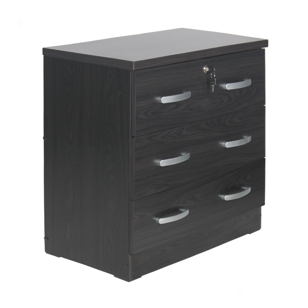 Go Green Woods Cindy Wooden 3 Drawer Chest Bedroom Dresser