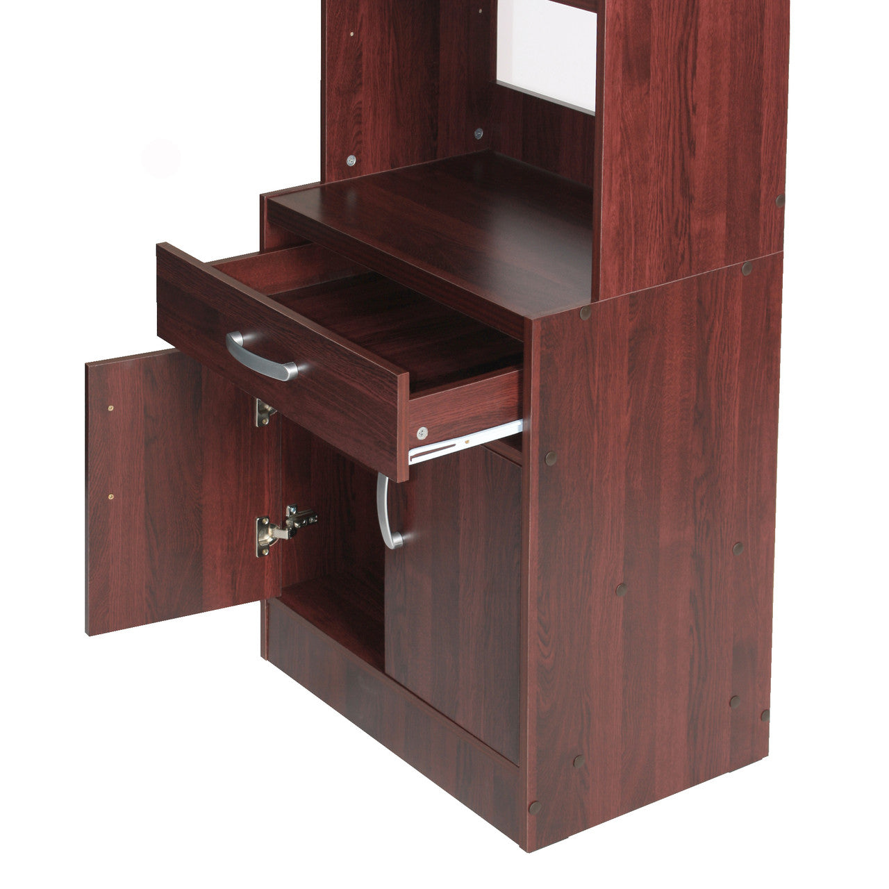 Go Green Woods Shelby Tall Wooden Kitchen Pantry