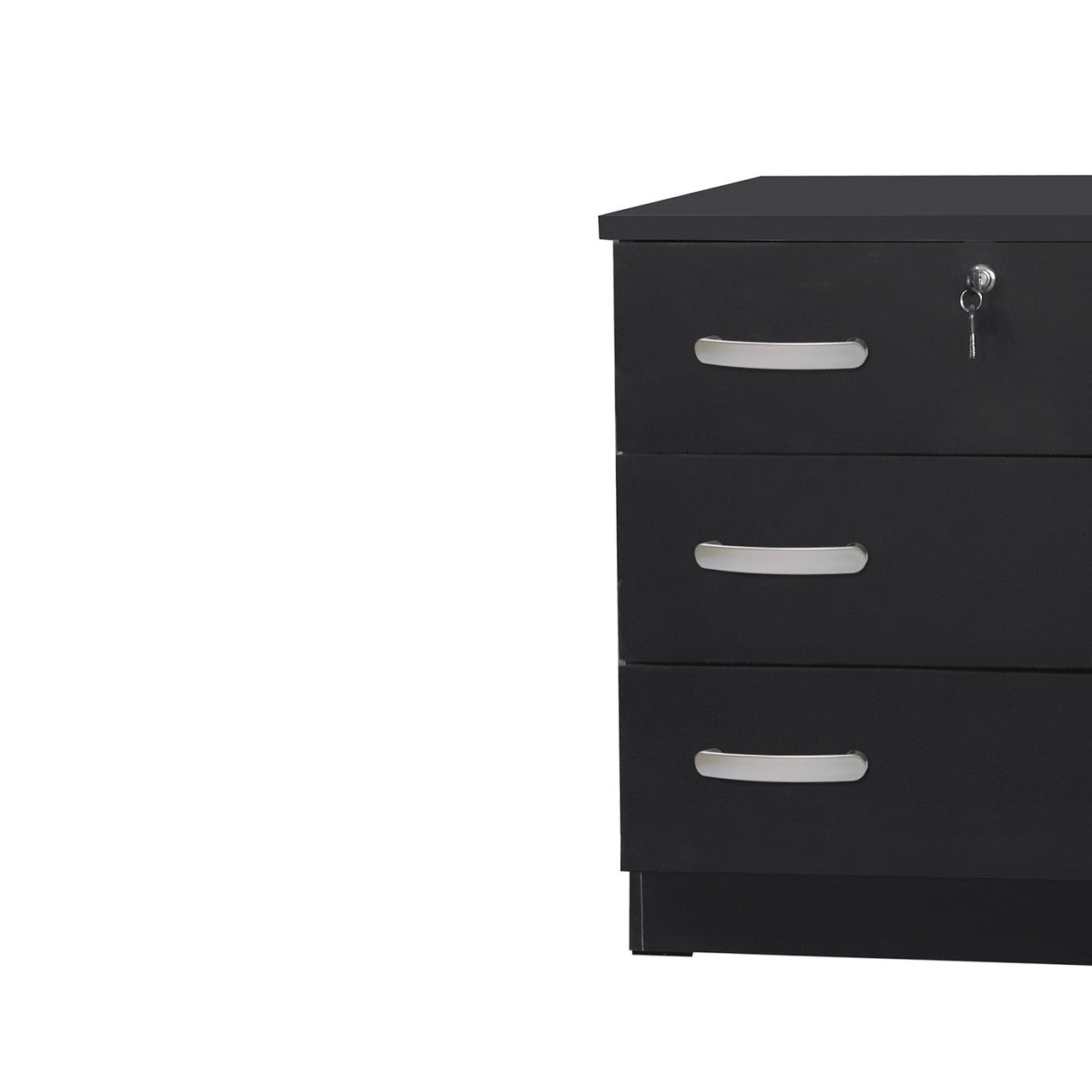 Go Green Woods Cindy Wooden 3 Drawer Chest Bedroom Dresser