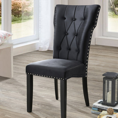 Go Green Woods La Costa Velvet Tufted Dining Chair Set of 2