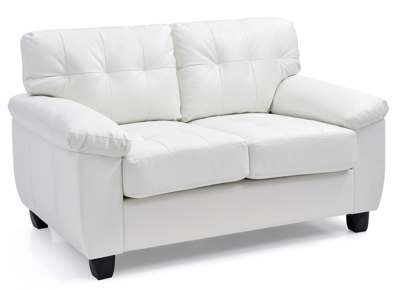 White Wonder Loveseat