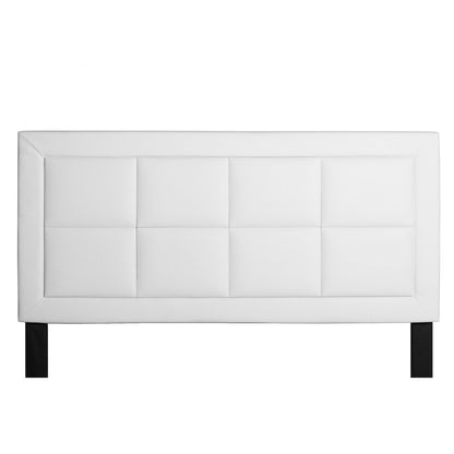 Go Green Woods Elegant Faux Leather Upholstered Panel Bed Twin