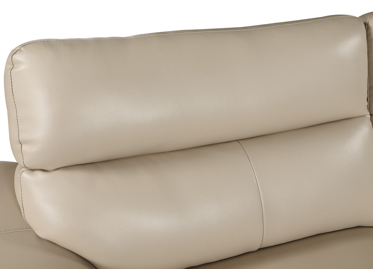 Enchantia Genuine Leather Loveseat