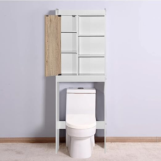 Go Green Woods Ace Over the Toilet Storage Shelf