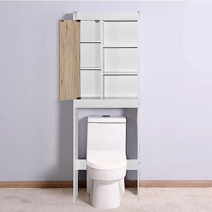 Go Green Woods Ace Over the Toilet Storage Shelf