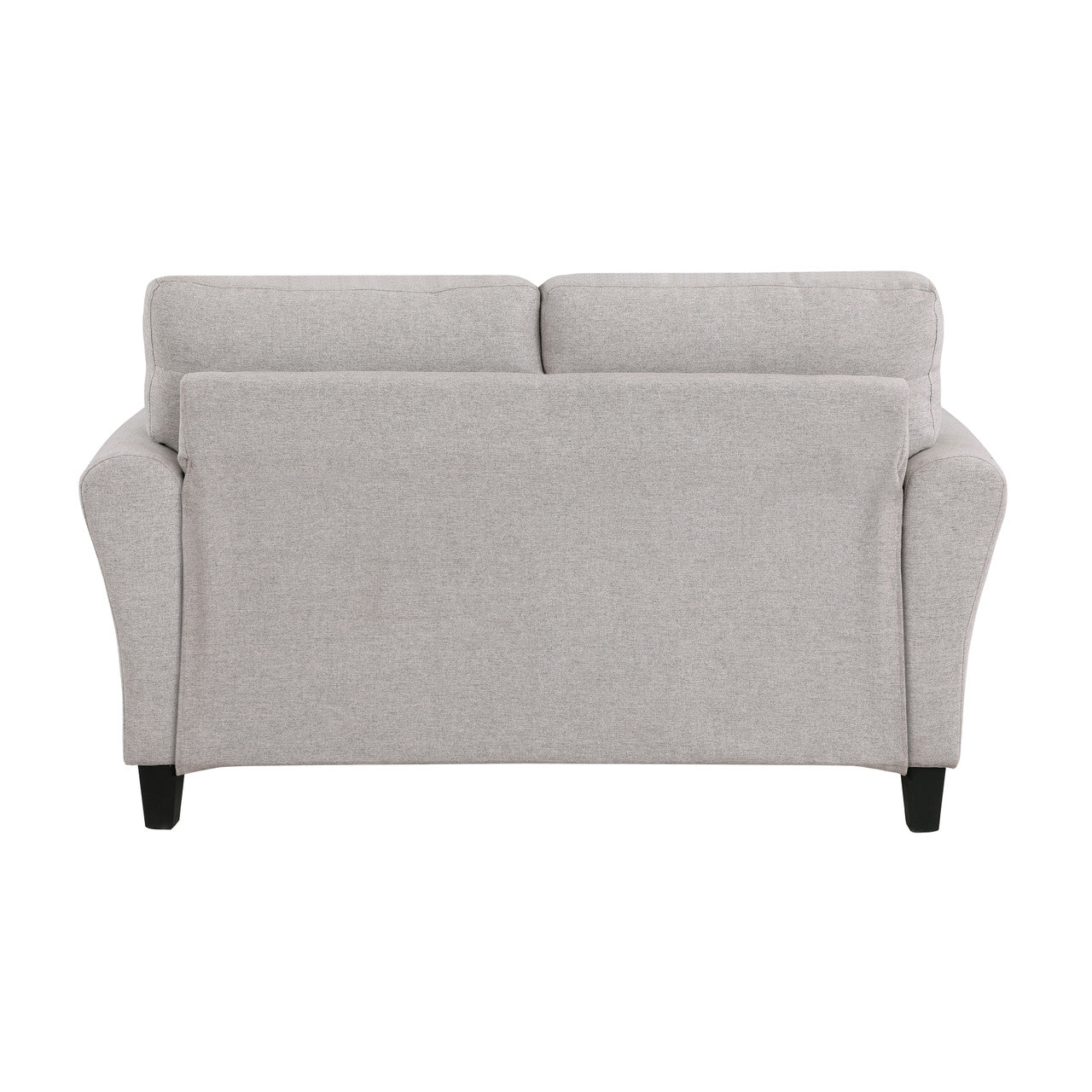 Contemporary Sand Hued Loveseat