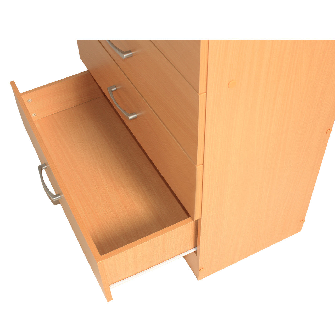 Go Green Woods Florence Wood 5 Drawer Dresser for Bedroom