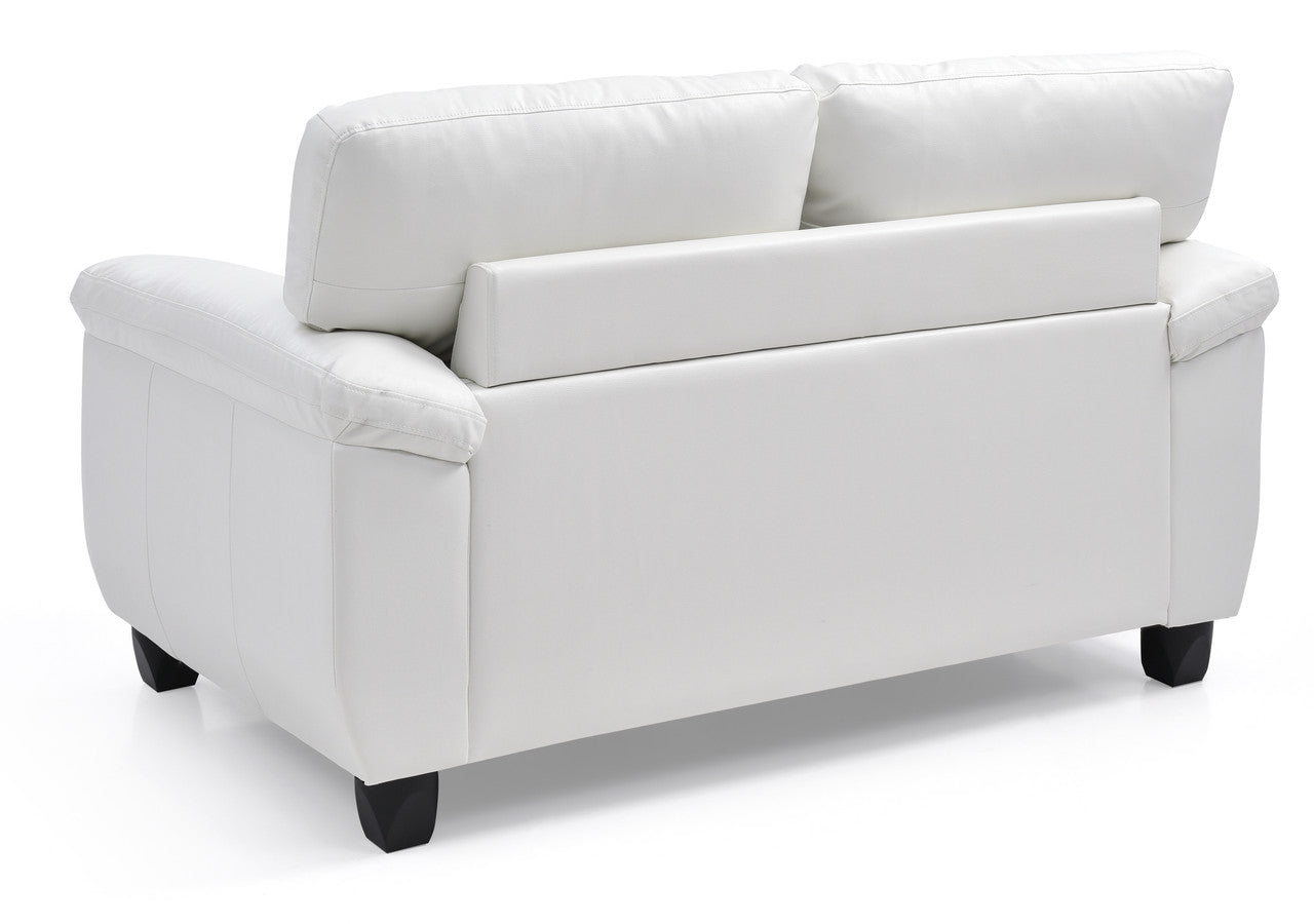 White Wonder Loveseat
