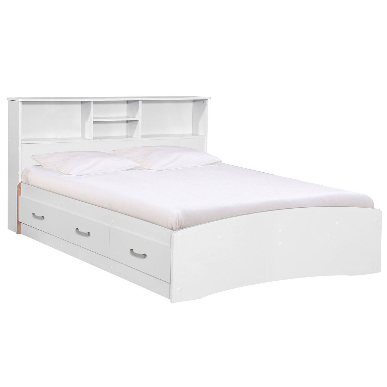 Go Green Woods California Wooden Full Captains Bed