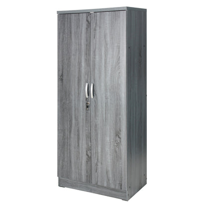 Go Green Woods Harmony Wood Two Door Armoire Wardrobe Cabinet