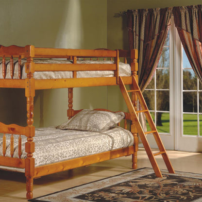 Go Green Woods Charlotte Twin Over Twin Solid Wood Bunk Bed